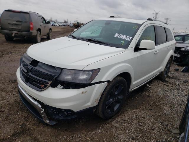 3C4PDCGB0LT268985 - 2020 DODGE JOURNEY CROSSROAD WHITE photo 1