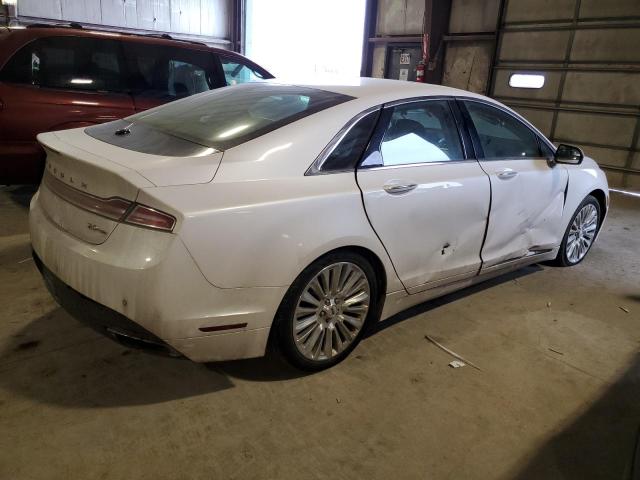 3LN6L2G92GR634336 - 2016 LINCOLN MKZ WHITE photo 3