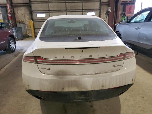 3LN6L2G92GR634336 - 2016 LINCOLN MKZ WHITE photo 6