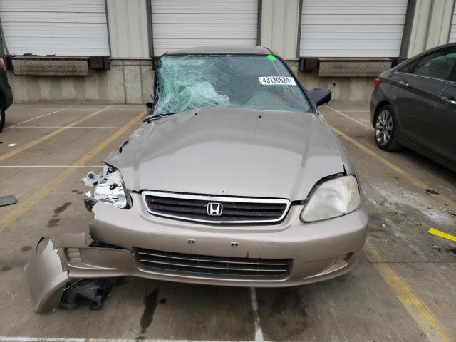 1HGEJ6674YL023075 - 2000 HONDA CIVIC LX TAN photo 5