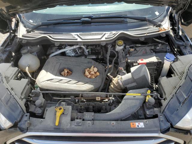 MAJ6P1UL5JC211779 - 2018 FORD ECOSPORT SE BLACK photo 12