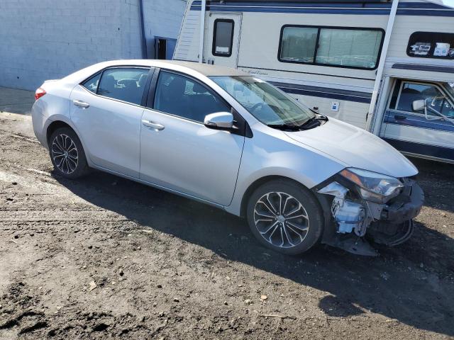 2T1BURHE0GC610501 - 2016 TOYOTA COROLLA L SILVER photo 4