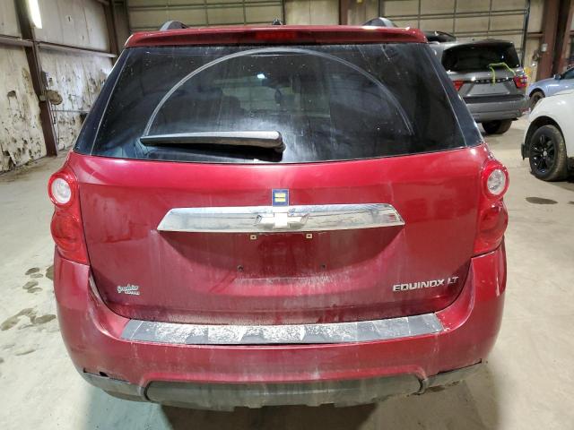 2GNALPEK4D6355532 - 2013 CHEVROLET EQUINOX LT RED photo 6