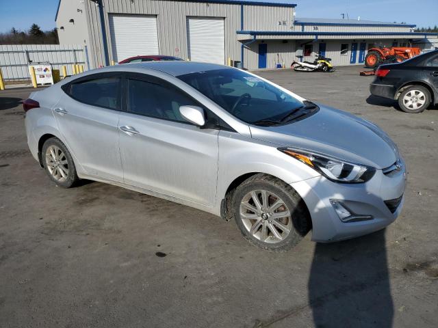 5NPDH4AE9FH627982 - 2015 HYUNDAI ELANTRA SE SILVER photo 4