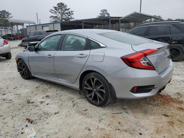 2HGFC2F8XKH600759 - 2019 HONDA CIVIC SPORT 银色 照片 2