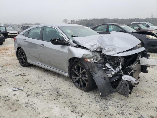 2HGFC2F8XKH600759 - 2019 HONDA CIVIC SPORT 银色 照片 4