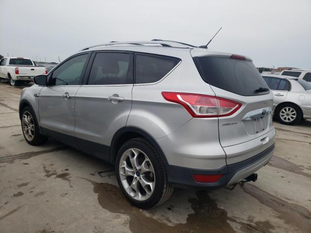 1FMCU0JX4EUD65208 - 2014 FORD ESCAPE TITANIUM SILVER photo 2