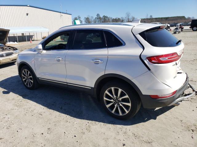 5LMCJ3C94KUL42450 - 2019 LINCOLN MKC RESERVE WHITE photo 2