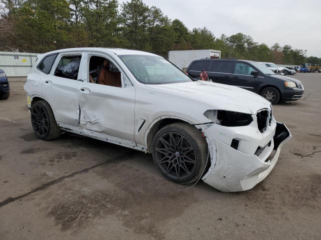 5YM13EC01N9N20559 - 2022 BMW X3 M WHITE photo 4
