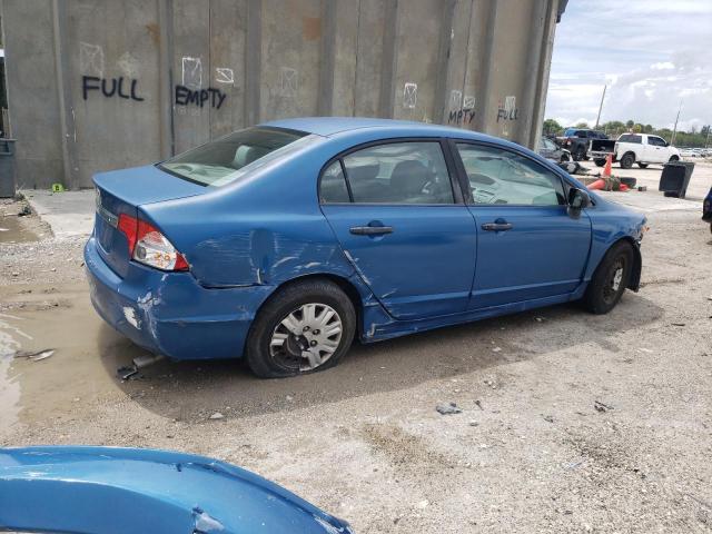 2HGFA1F38AH516944 - 2010 HONDA CIVIC VP BLUE photo 3