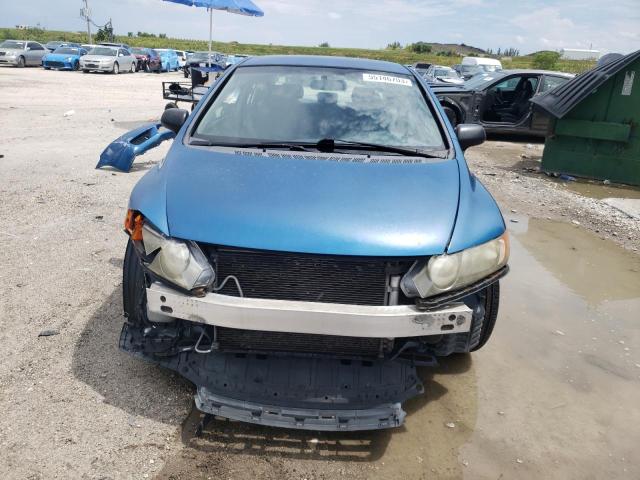 2HGFA1F38AH516944 - 2010 HONDA CIVIC VP BLUE photo 5