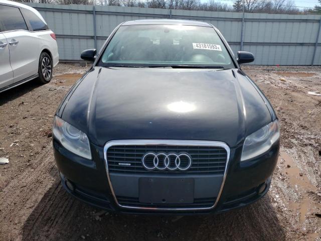 WAUDH78E76A111020 - 2006 AUDI A4 3.2 QUATTRO BLACK photo 5