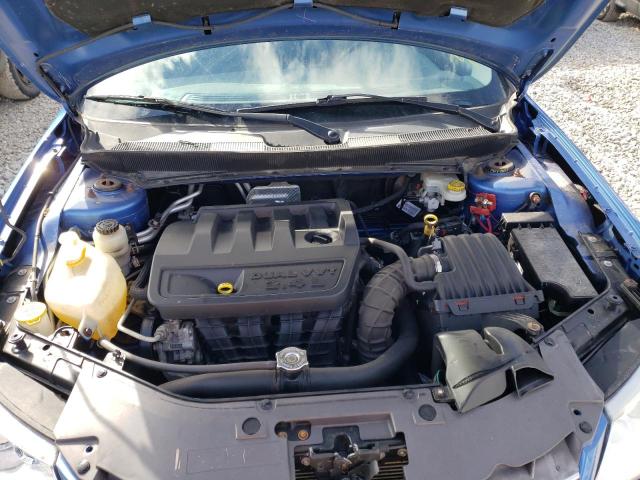 1C3LC46K97N516489 - 2007 CHRYSLER SEBRING BLUE photo 11