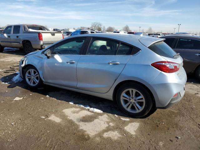 3G1BE6SM9JS593437 - 2018 CHEVROLET CRUZE LT WHITE photo 2