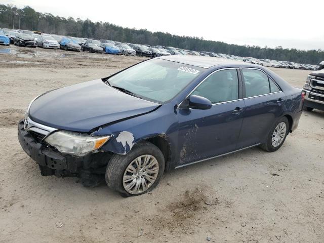 4T4BF1FK8ER422573 - 2014 TOYOTA CAMRY L BLUE photo 1