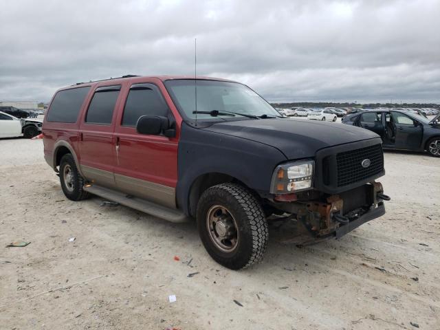 1FMNU42S11EA78108 - 2001 FORD EXCURSION LIMITED RED photo 4