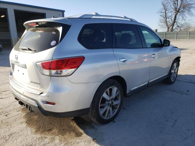 5N1AR2MN1DC668370 - 2013 NISSAN PATHFINDER S SILVER photo 3