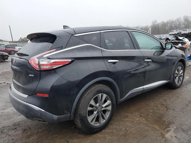 5N1AZ2MH4HN170264 - 2017 NISSAN MURANO S BLACK photo 3