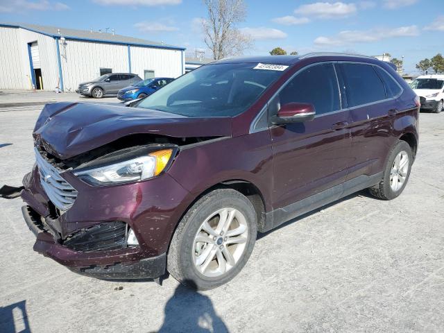 2FMPK3J92KBC06246 - 2019 FORD EDGE SEL MAROON photo 1