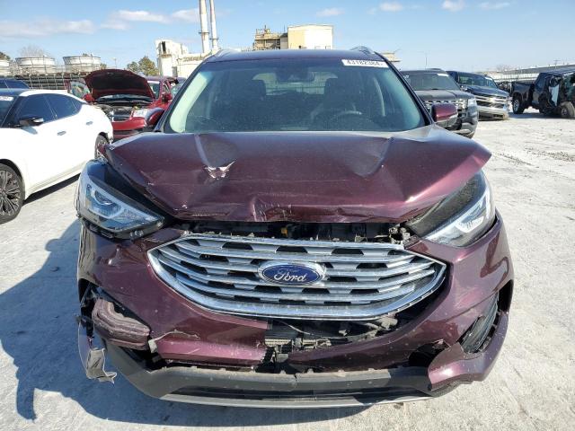 2FMPK3J92KBC06246 - 2019 FORD EDGE SEL MAROON photo 5