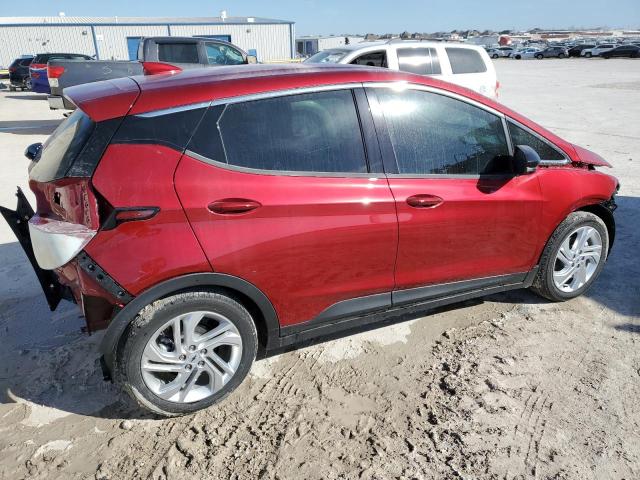 1G1FW6S04P4145689 - 2023 CHEVROLET BOLT EV 1LT MAROON photo 3