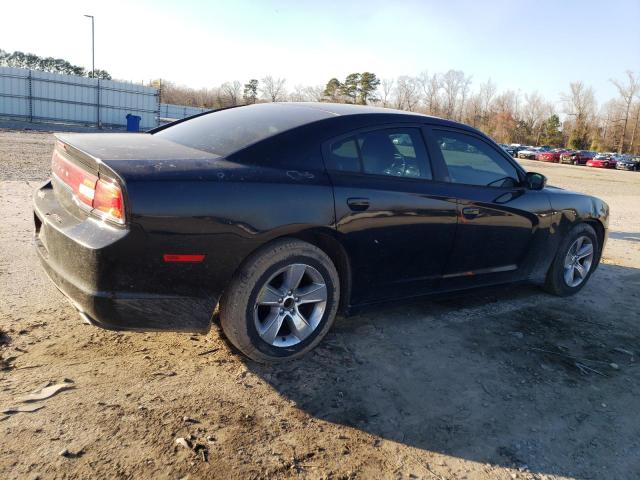 2C3CDXBG3DH636650 - 2013 DODGE CHARGER SE BLACK photo 3