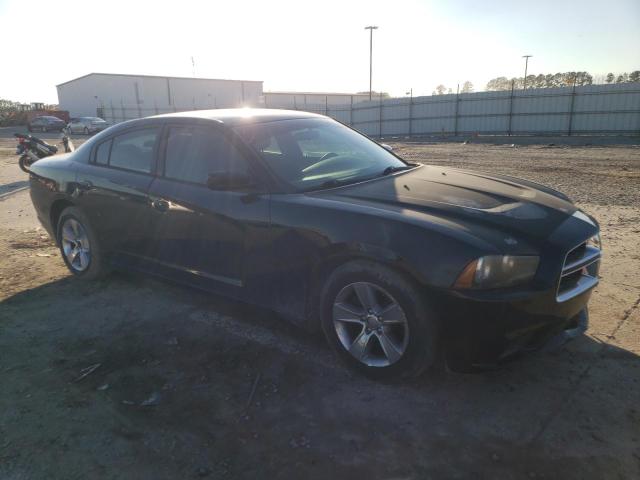 2C3CDXBG3DH636650 - 2013 DODGE CHARGER SE BLACK photo 4