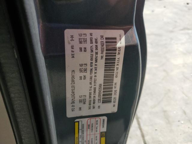 1C3EL65R95N535060 - 2005 CHRYSLER SEBRING LIMITED GRAY photo 12