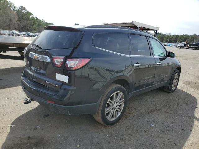 1GNKRGKD7DJ242430 - 2013 CHEVROLET TRAVERSE LT BLACK photo 3