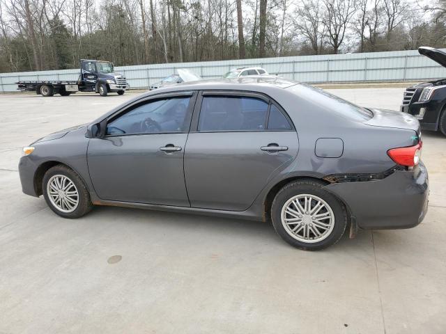 2T1BU4EE7CC777195 - 2012 TOYOTA COROLLA BASE GRAY photo 2