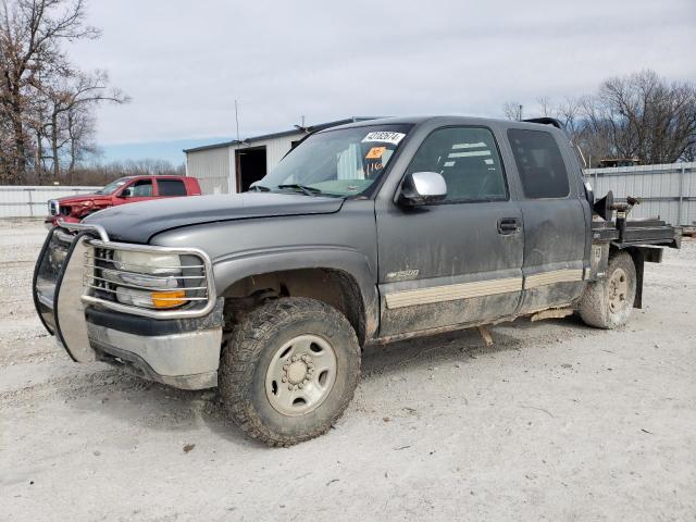 1GCGK29UX2Z124446 - 2002 CHEVROLET SILVERADO K2500 GRAY photo 1