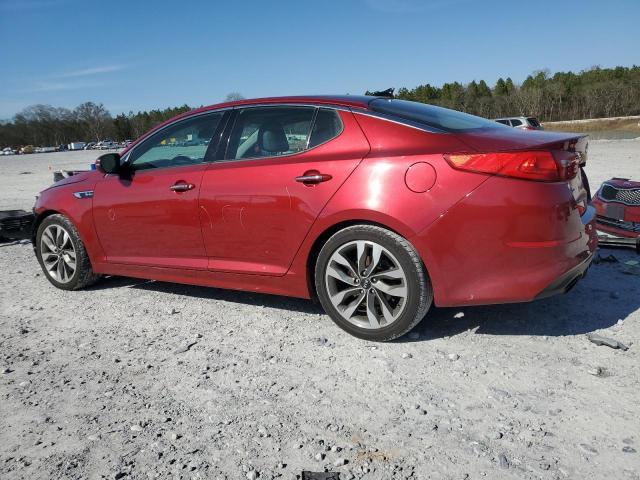 5XXGR4A64FG408507 - 2015 KIA OPTIMA SX RED photo 2