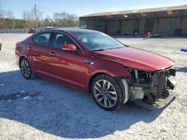 5XXGR4A64FG408507 - 2015 KIA OPTIMA SX RED photo 4