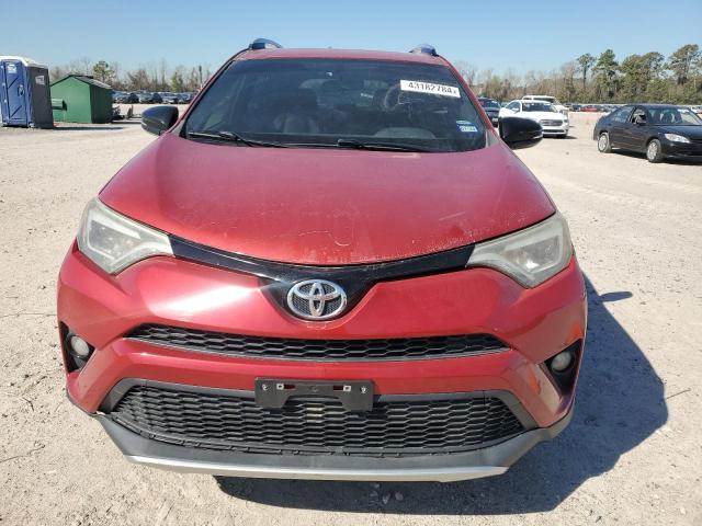 JTMNFREV8GJ071285 - 2016 TOYOTA RAV4 SE RED photo 5