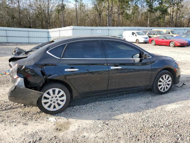 3N1AB7AP0FY369008 - 2015 NISSAN SENTRA S BLACK photo 3