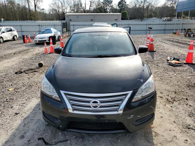 3N1AB7AP0FY369008 - 2015 NISSAN SENTRA S BLACK photo 5