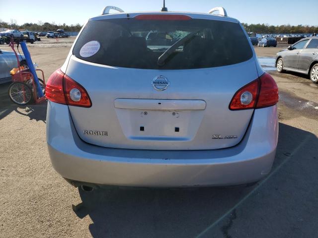 JN8AS58V99W448523 - 2009 NISSAN ROGUE S SILVER photo 6