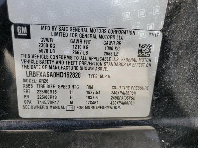 LRBFXASA0HD162828 - 2017 BUICK ENVISION PREFERRED Qara foto 12