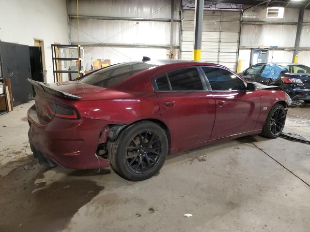 2C3CDXCT6JH313295 - 2018 DODGE CHARGER R/T BURGUNDY photo 3