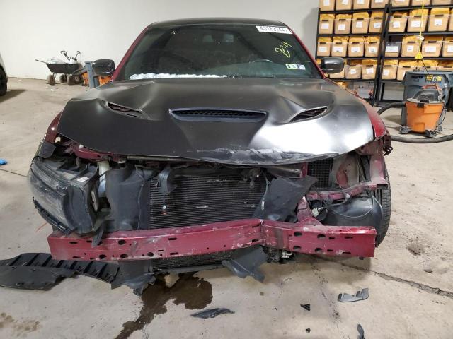 2C3CDXCT6JH313295 - 2018 DODGE CHARGER R/T BURGUNDY photo 5