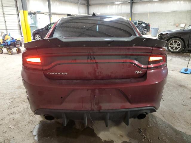 2C3CDXCT6JH313295 - 2018 DODGE CHARGER R/T BURGUNDY photo 6