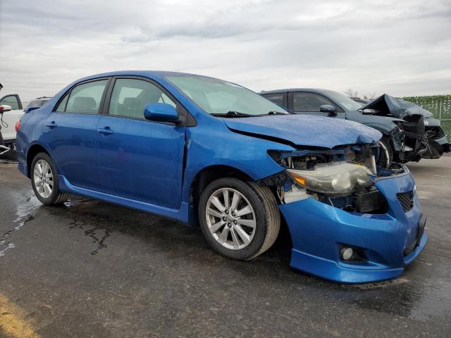 1NXBU4EE6AZ229717 - 2010 TOYOTA COROLLA BASE BLUE photo 4