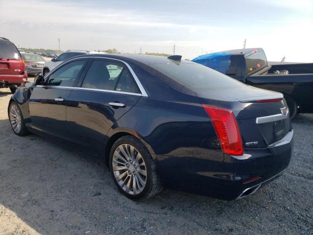 1G6AR5S38F0140159 - 2015 CADILLAC CTS LUXURY COLLECTION BLUE photo 2