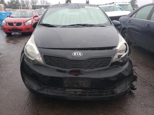 KNADM4A33C6094704 - 2012 KIA RIO LX BLACK photo 5