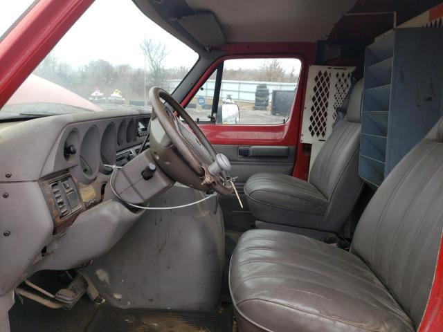 2B7KB31Z9TK161371 - 1996 DODGE RAM VAN B3500 RED photo 7