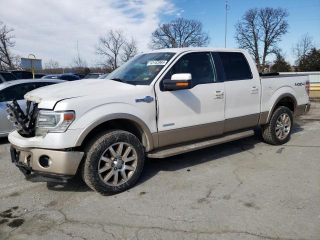 1FTFW1ET9DKD57835 - 2013 FORD F150 SUPERCREW WHITE photo 1