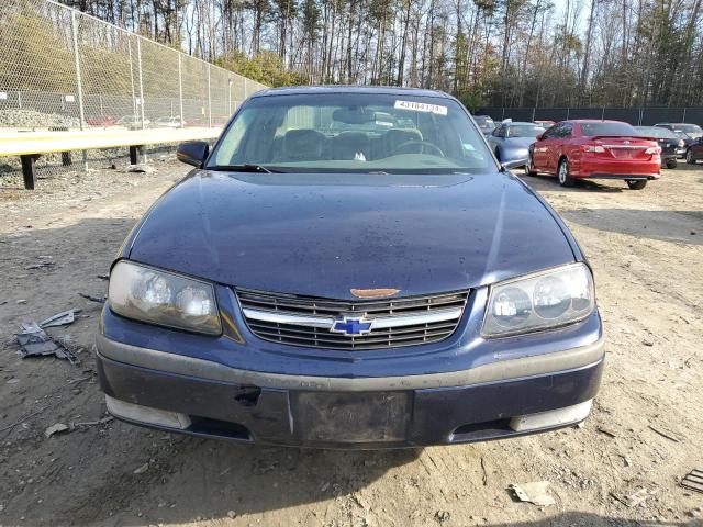 2G1WH55K519176620 - 2001 CHEVROLET IMPALA LS BLUE photo 5