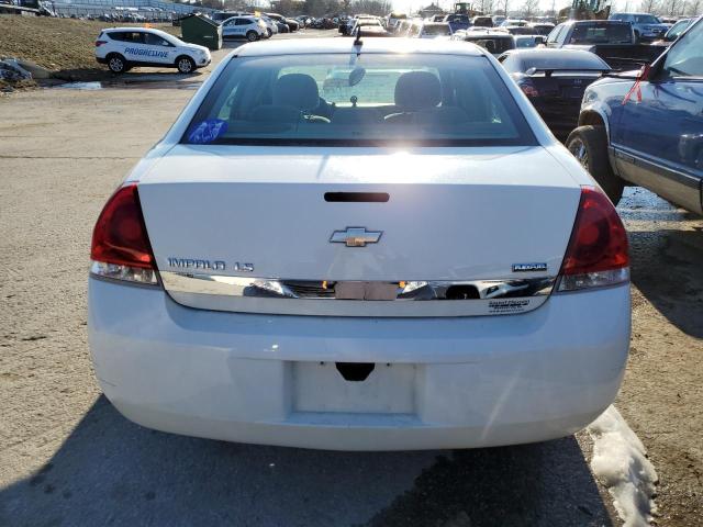 2G1WB57K591123179 - 2009 CHEVROLET IMPALA LS WHITE photo 6