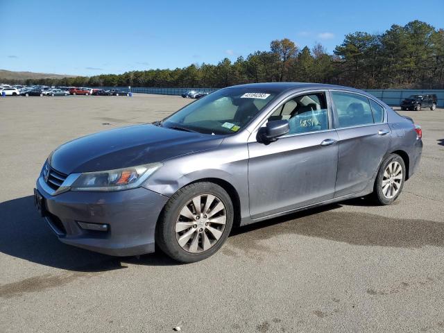 1HGCR2F85FA072800 - 2015 HONDA ACCORD EXL GRAY photo 1