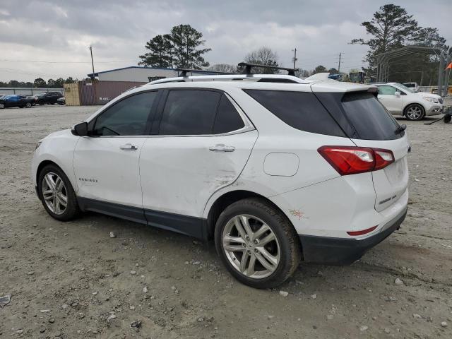 2GNAXNEX5J6139835 - 2018 CHEVROLET EQUINOX PREMIER WHITE photo 2